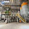 자동 포장 시멘트 원자재로 된 건조 밀터 생산 라인