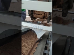 5-10T / H 실리카 회전 드럼 모래 건조기 기계 이탈리아 오리지널 연기로 장착