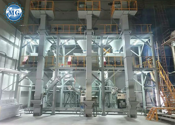 Full Automatic Dry Mortar Plant For Tile Adhesive And Tile Grout Making