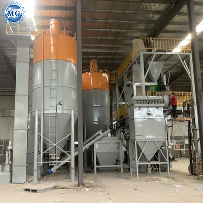 믹싱 용량 10-30T/H의 건설 재료 프로젝트용 80-120KW 타일 접착 기계