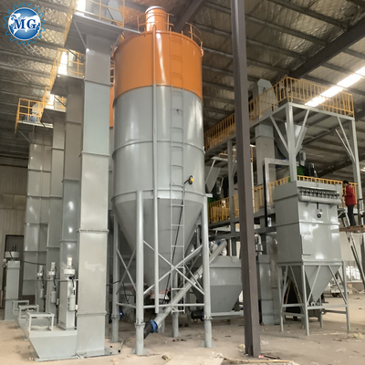 믹싱 용량 10-30T/H의 건설 재료 프로젝트용 80-120KW 타일 접착 기계