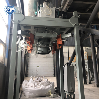 공장 판매 500kg 1000kg 1톤 2톤 대량 대량 가방 포장 기계 모래 시멘트 석회 분말 채용 포장 기계