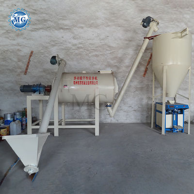 간편한 조작 CE ISO SGS 인증 건조 밀터 혼합 공장 벽 찌개  gipster Skim 코트 샌드 시멘트 믹서 타일 접착 접착제 가루 만드는 기계