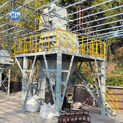 49KW 전력 에너지 절감 건조 밀터 혼합 공장 벽 매트 유프 스킴 코트 샌드 시멘트 믹서 타일 접착 접착 고루 만드는 기계