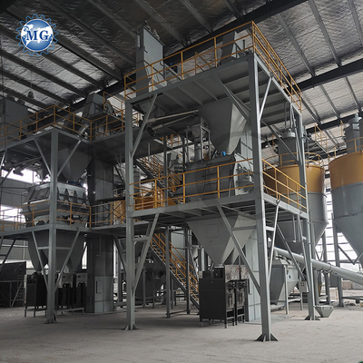효율적인 코팅 모래 생산 라인 200KW 자동 포장 시스템