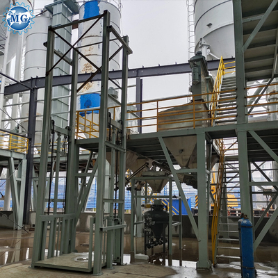 플라이 애쉬 드라이 몰터 생산 라인 100-120t/H 200KW 엔지니어 가이드