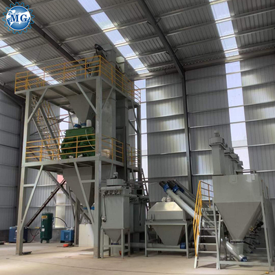 10TPH 마른 모르타르 믹서 기계 비싼 비용 효과적 좋은 공연 80KW