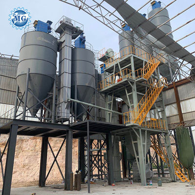 85-220 kw 건조 분말 밀터 생산 라인 벽 찌개 gipster 스킴 코트 혼합 기계 바닥 타일 접착제 제조 공장
