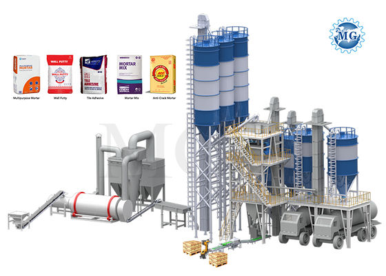 10-50 T/H 타워 타입 건조 밀터 공장