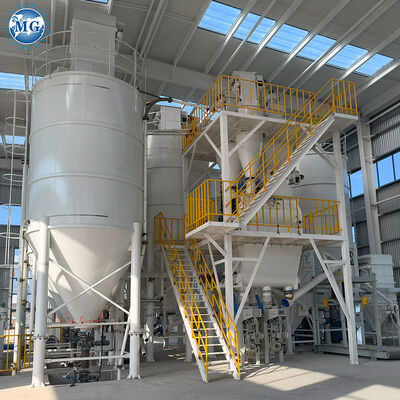 Full Automatic Dry Mortar Plant Mixer Cement Tile Glue Mixing Machine