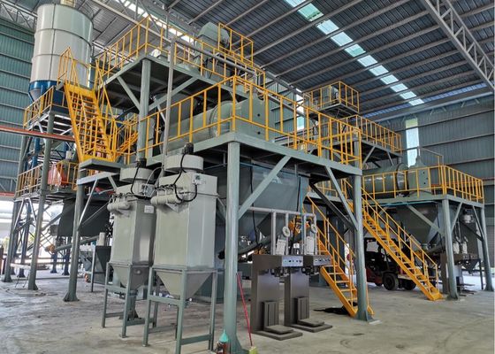 100KW 30T/H 전자동 건조 모르타르 기계 믹싱
