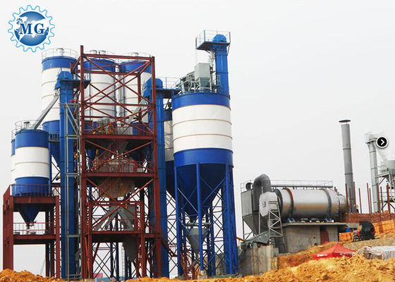 건조 모르타르 생산 라인 80KW 자동 계량에 석고를 바르는 10T/H PLC