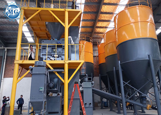 120KW 건조 모르타르 생산 라인 30t/H 자동 평량