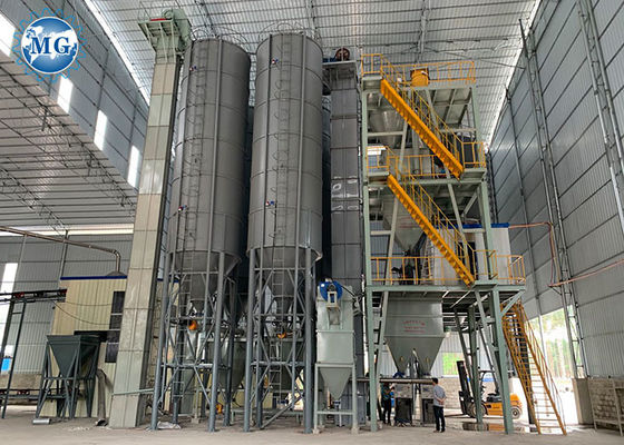 10-20 T/H 기계를 만드는 자동적인 건조한 혼합 모르타르 식물 벽 퍼티