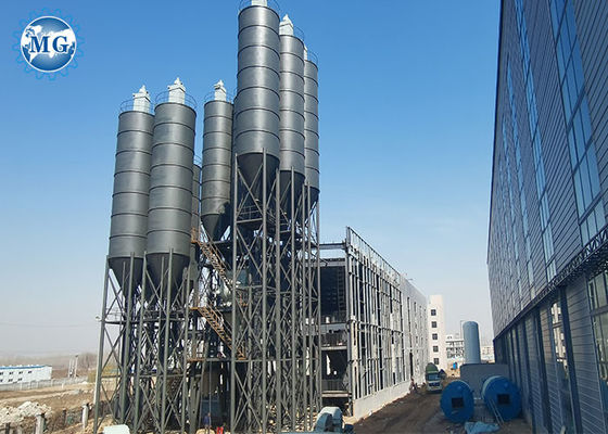 기계 건조한 혼합 박격포 식물을 만드는 10-30 T/H 도기 타일 접착성 도와 그라우트